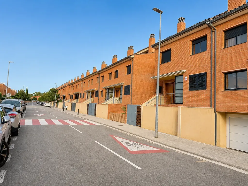 Las casas adosadas de la comunidad Terracota